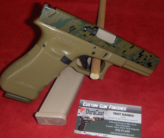 Glock 17 - Custom Gun Finishes - 2